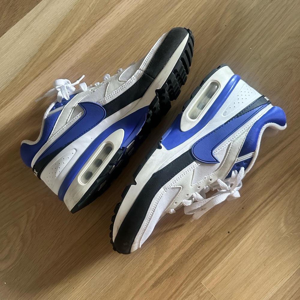 Nike Air Max BW Persian Violet and White Sneakers